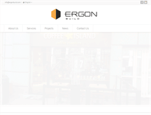 Tablet Screenshot of ergonbuild.com